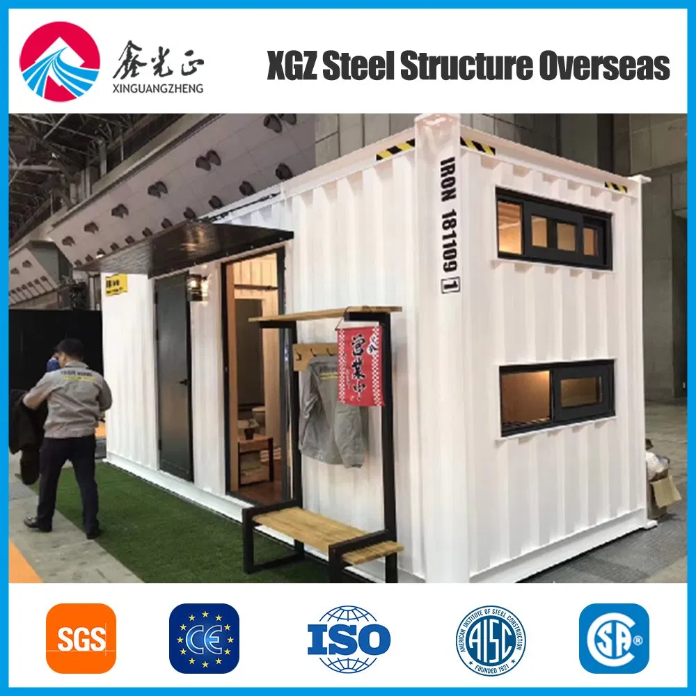 China Hot Selling Modular Buildings House Prefabricated Hut with Container