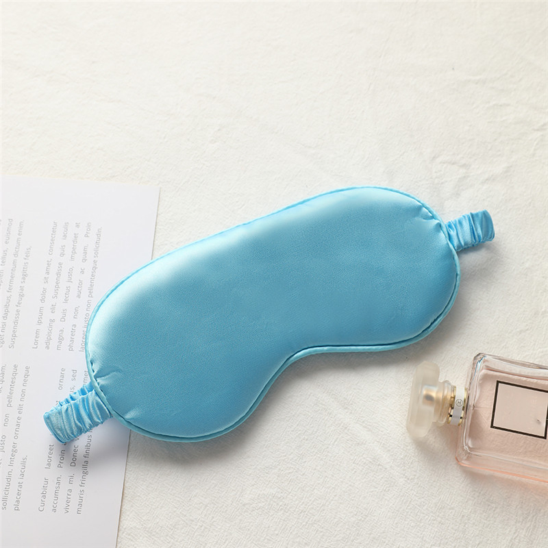 Reusable Blackout Adjustable Lash Extension Satin Sleeping Mask