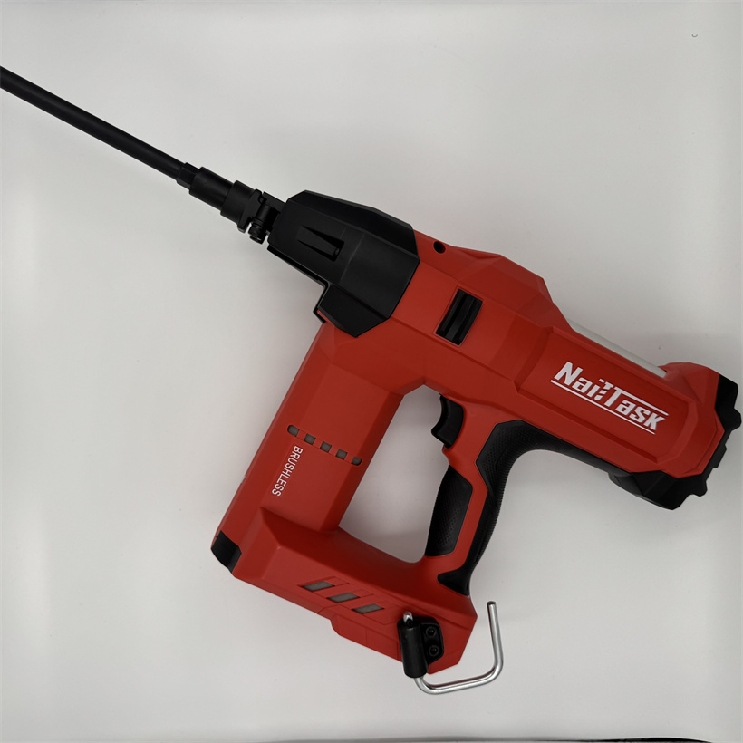 Hot Sale Air Impact Gun No Gas Lithium Battery Electric Gun Nailer