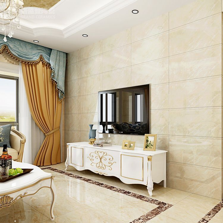 OEM China Foshan Factory Gray Polished Ceramic Floor Tiles 30*60