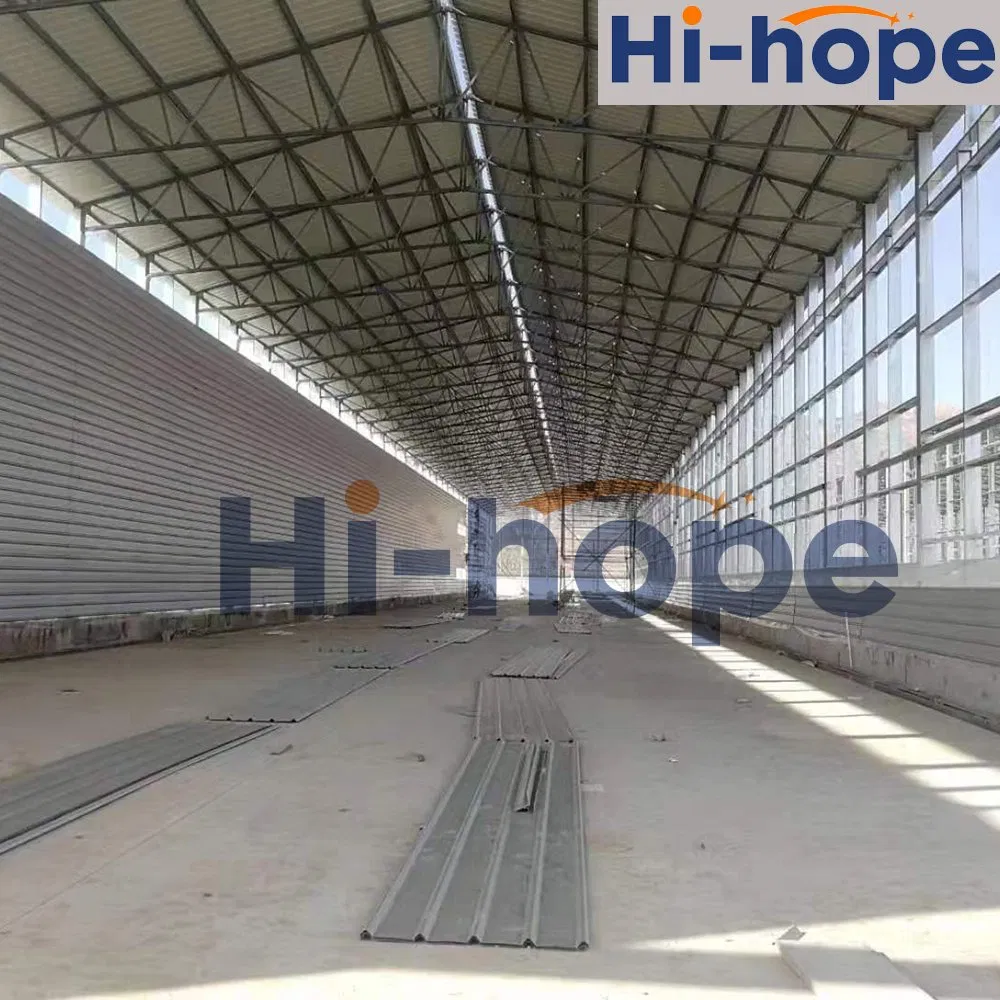 Prefabricated Steel Structure Galvanized Poultry House /Chicken Farm Building for Poultry Rearing
