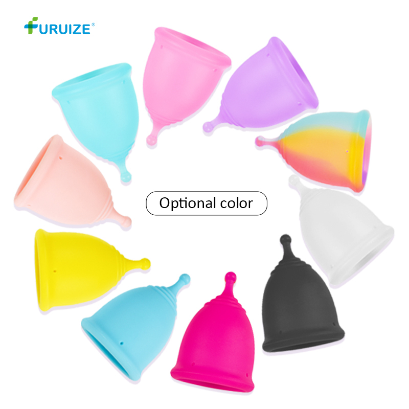 Customize Packaging Reusable Portable Period Cup Copa Menstrual Cup