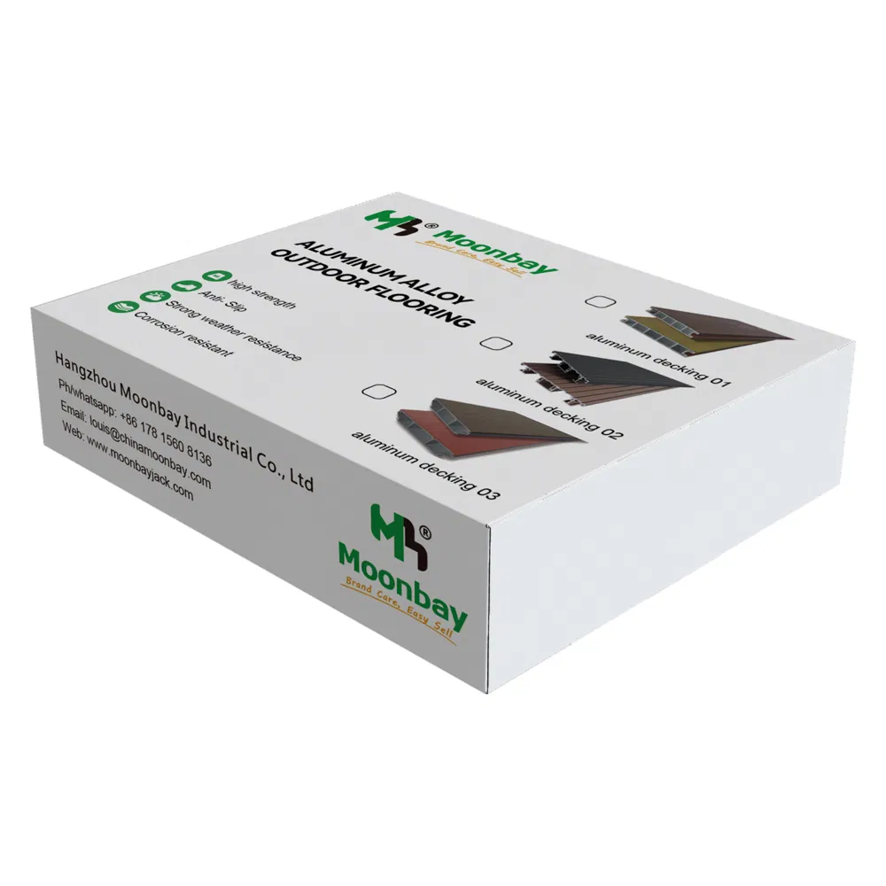 High Grade Extruded Weather-Resistant Anti-Corrosion Aluminum Alloy Decking