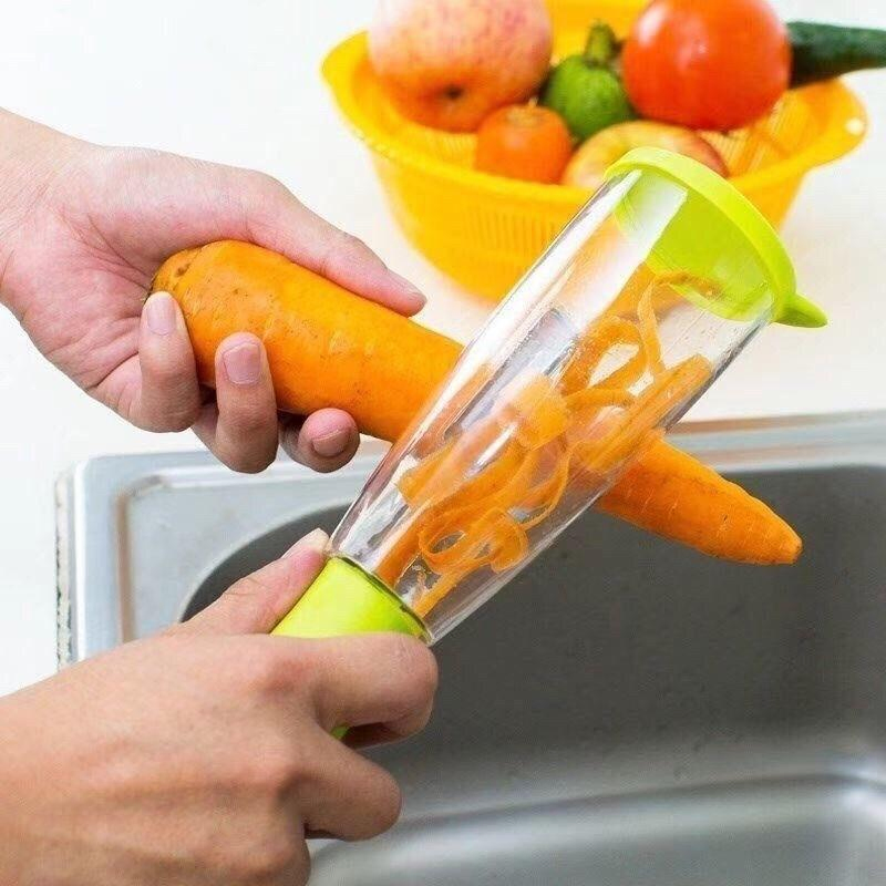 Fruit Peeler Storage Stainless Steel Scraper Apple Potato Peeler Household Necessities