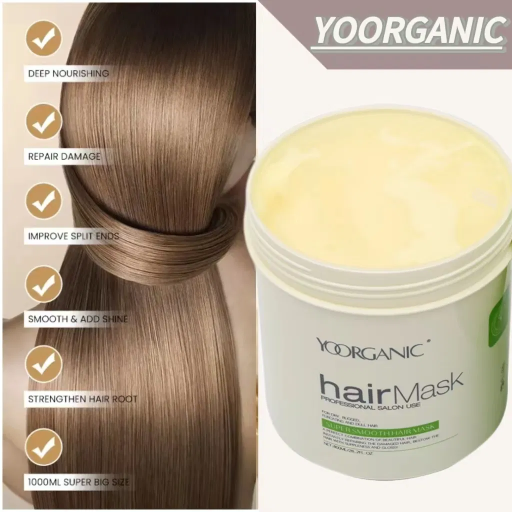 Professional Salon Damage Repaired Hair Care 800ml Keratin Treatment Hair Mask