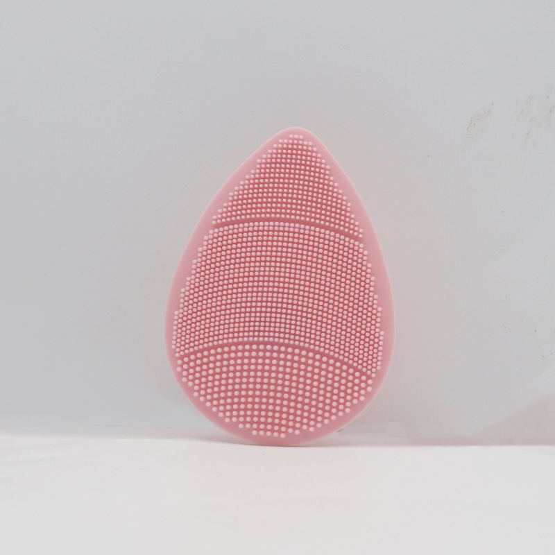 Hot Selling Silicone Baby Face Brush Droplet Shape with Soft Bristles Multi-Functional Massage & Cleansing Tool for Face & Hair