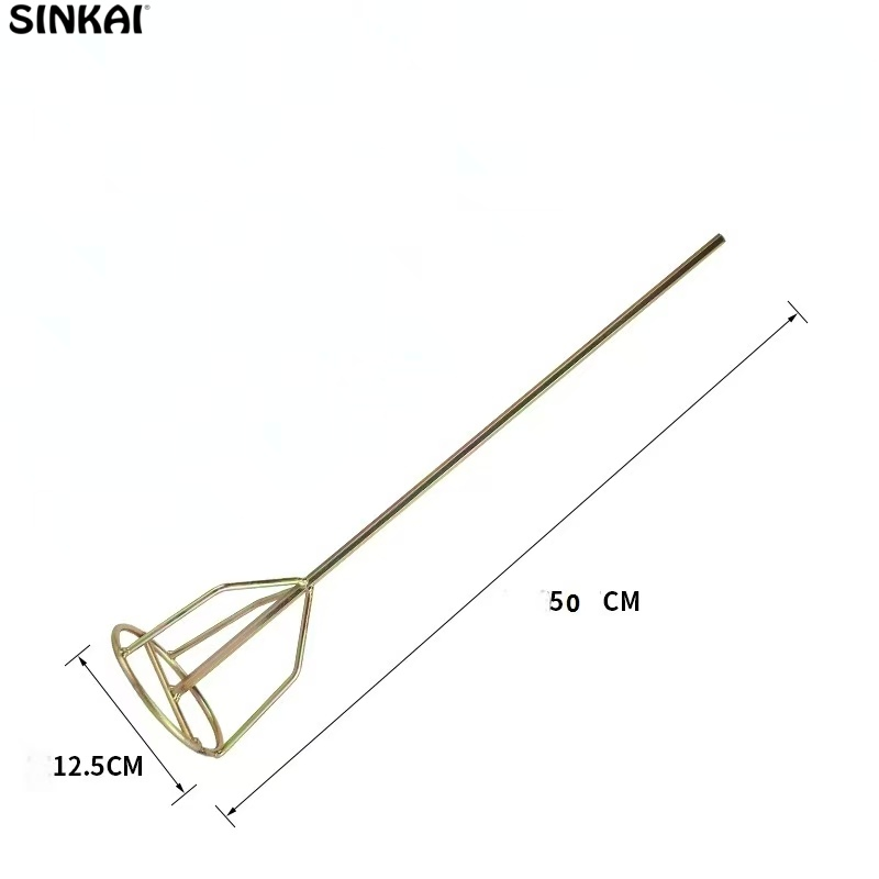 Насадка-миксер для краски и шпаклевки из нержавеющей стали