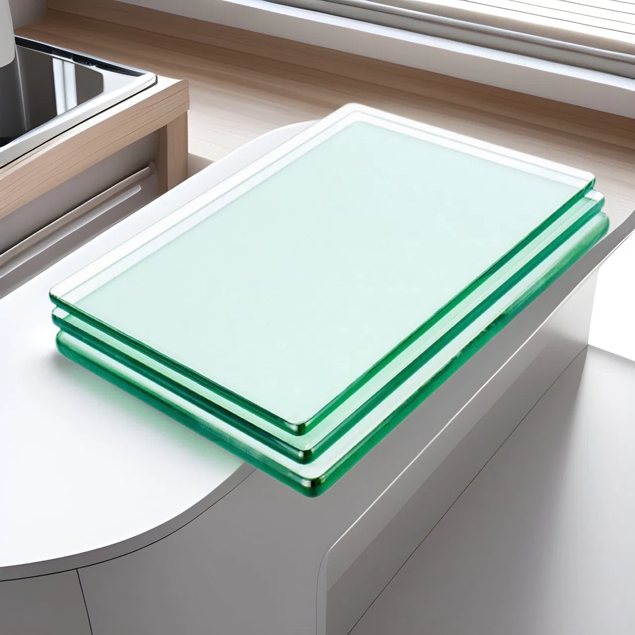 High-Performance Fire-Resistant Tempered Glass, Widely Used and High Safety