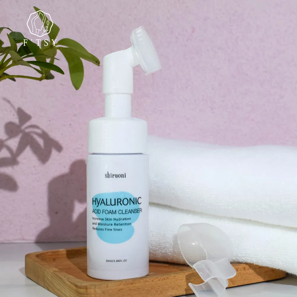 Custom Brand Factory 4 Pieces Hyaluronic Acid Cream/Serum/Cleanser/Toner Repairing Whitening Skin Care Kit