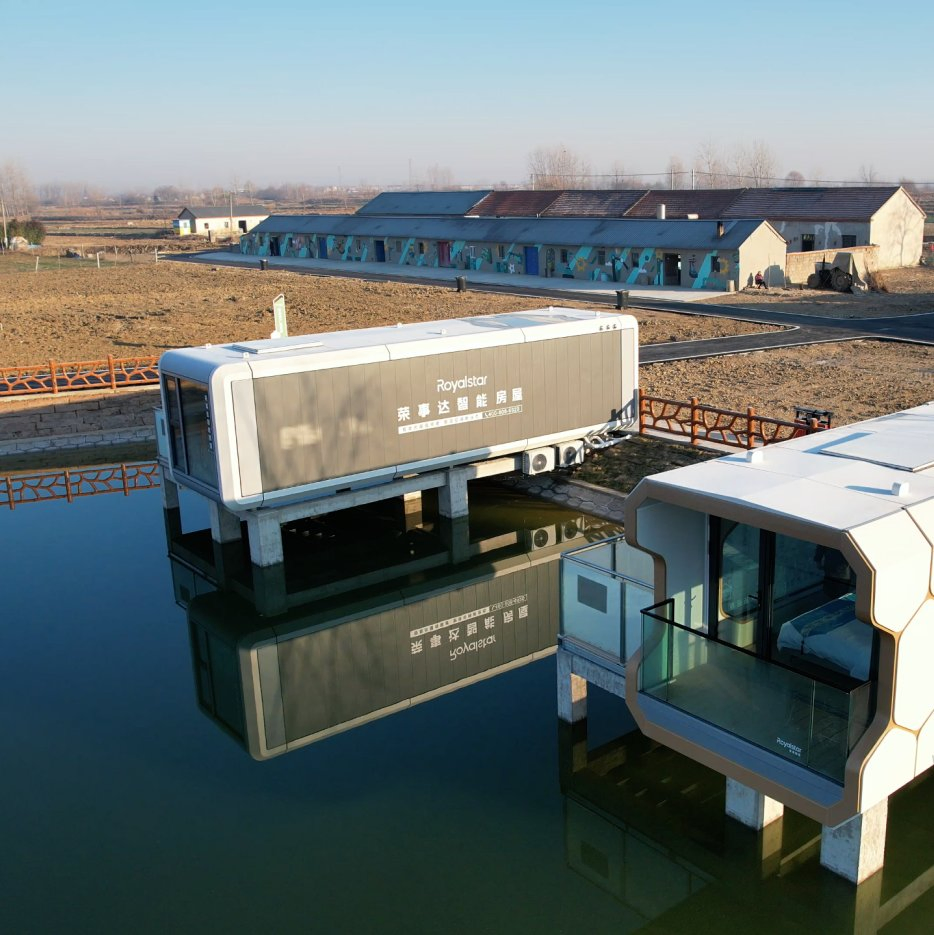 The Ark Series F30 Mini Mobile Home/Office Cabin Is Suitable for Hotels, Garages, and Backyards.