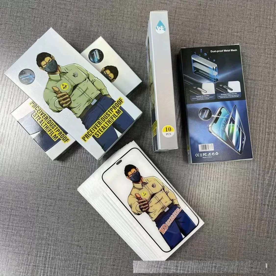 High Quality ESD Anti-Static AG Matte Privacy Tempered Glass Screen Protector for iPhone Mobile Phone 9h Hardness