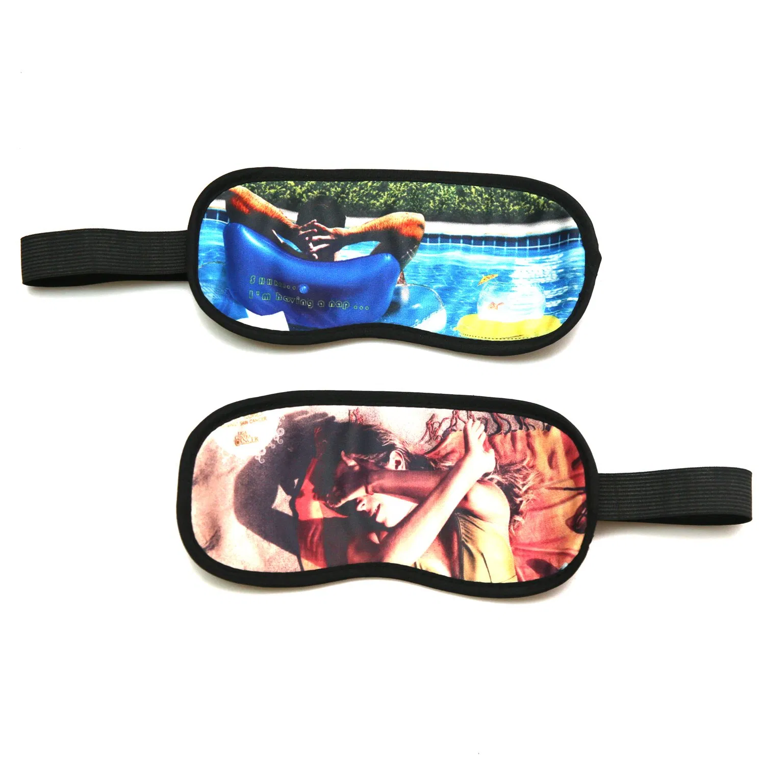Custom Logo Promotional Gifts Microfiber Sleeping Eye Mask