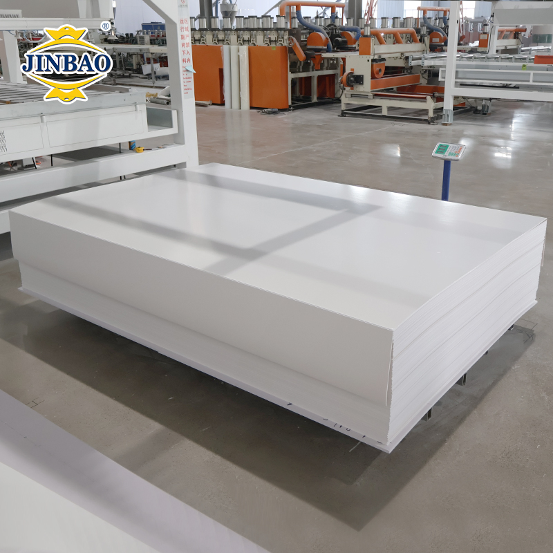 Jinbao Glossy Matt Waterproof UV Resistant Plastic Custom Sign Printing Colored 4mm White Free Manufacturers 8mm 3mm 5mm Sheet PVC Foam Board for Advertising