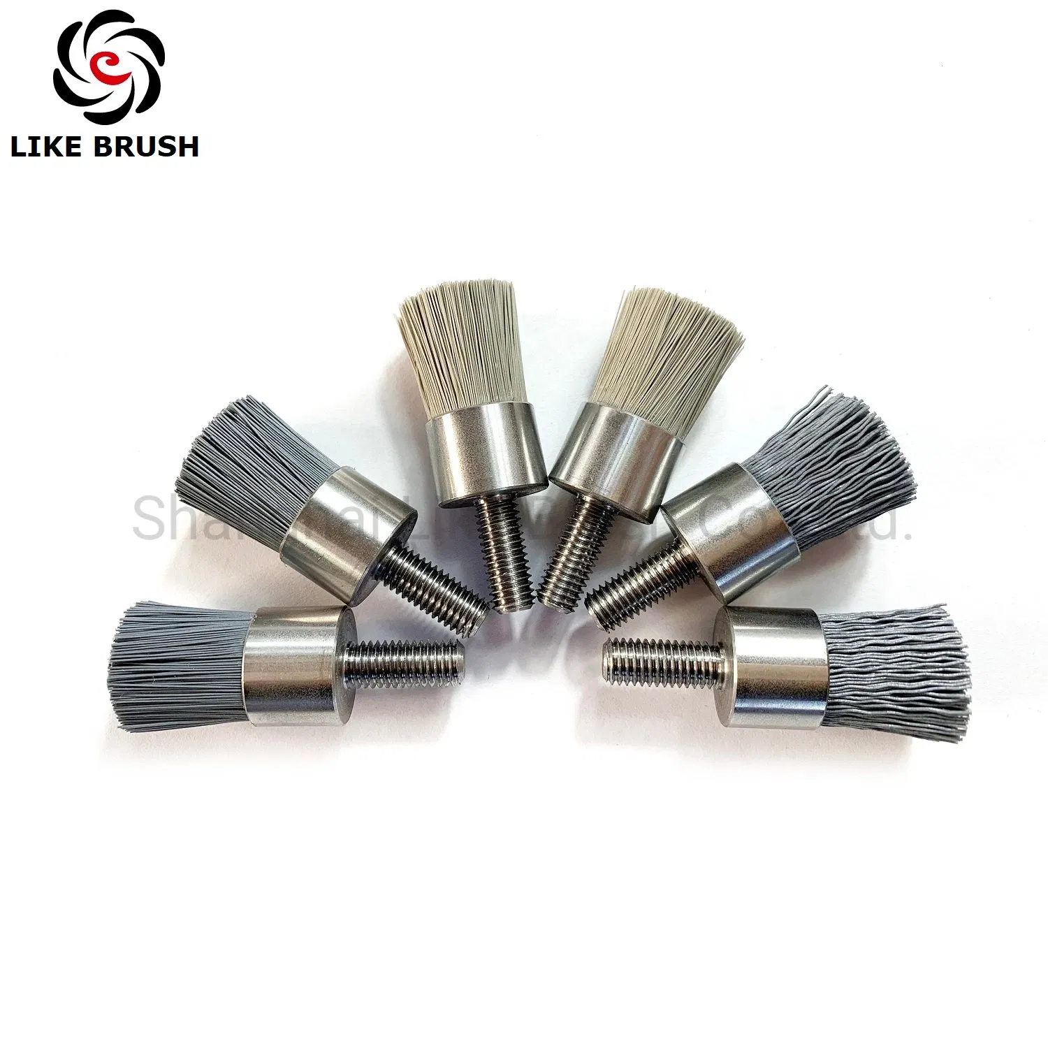 320 Grit Crimped Silicon Carbide Abrasive Nylon Pencil Brushes