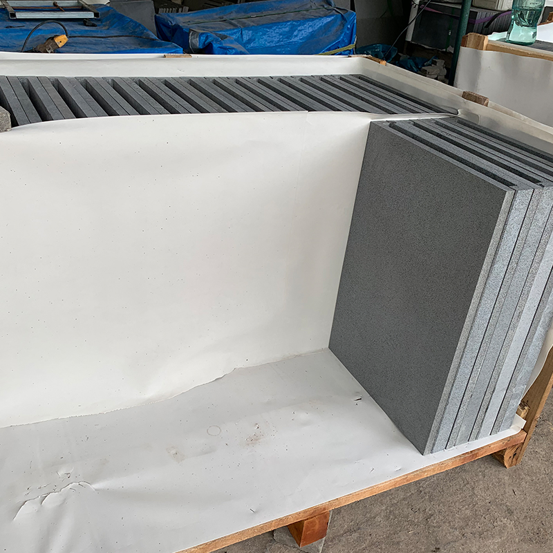 Bluestone Tile Hainan Black Stone Basalt Swimming Pool Coping