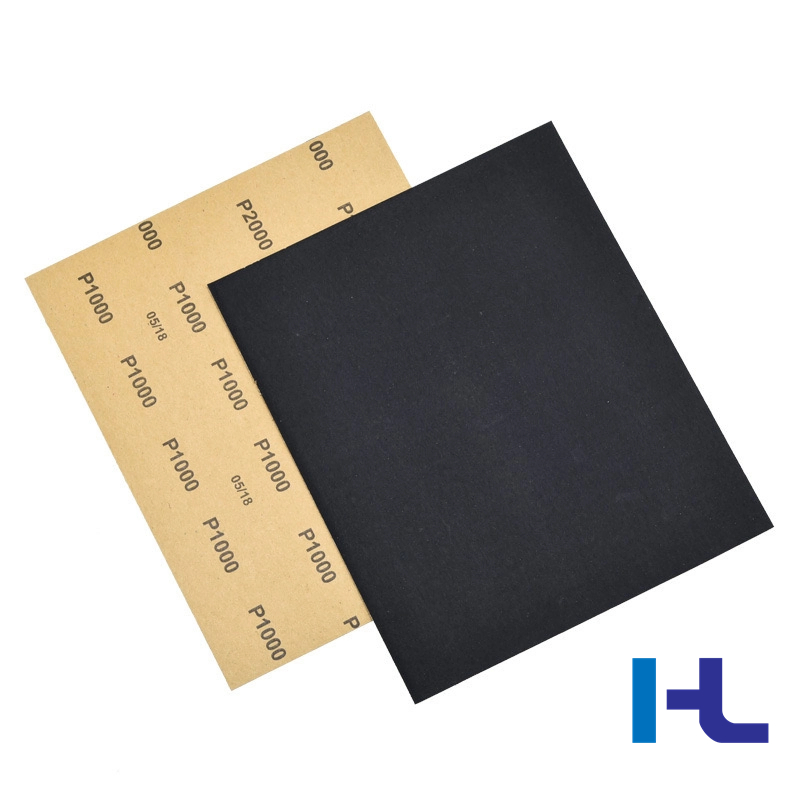 230*280mm 9"X11" Waterproof Silicon Carbide Abrasive Paper Kraft Backing Sand Paper Sanding Paper for Woodworking