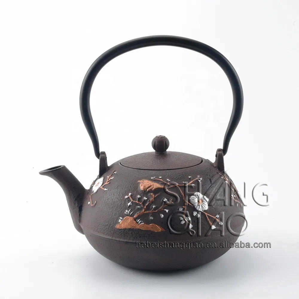 Чайник тетсубин из чугуна 1200 мл, японский узор