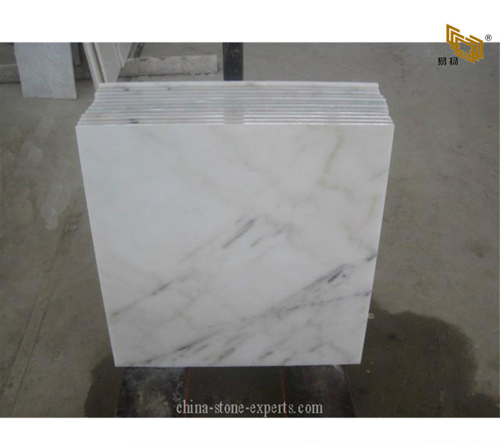 Building Material White Marble Tile for Flooring/Wall/Interior Decoration