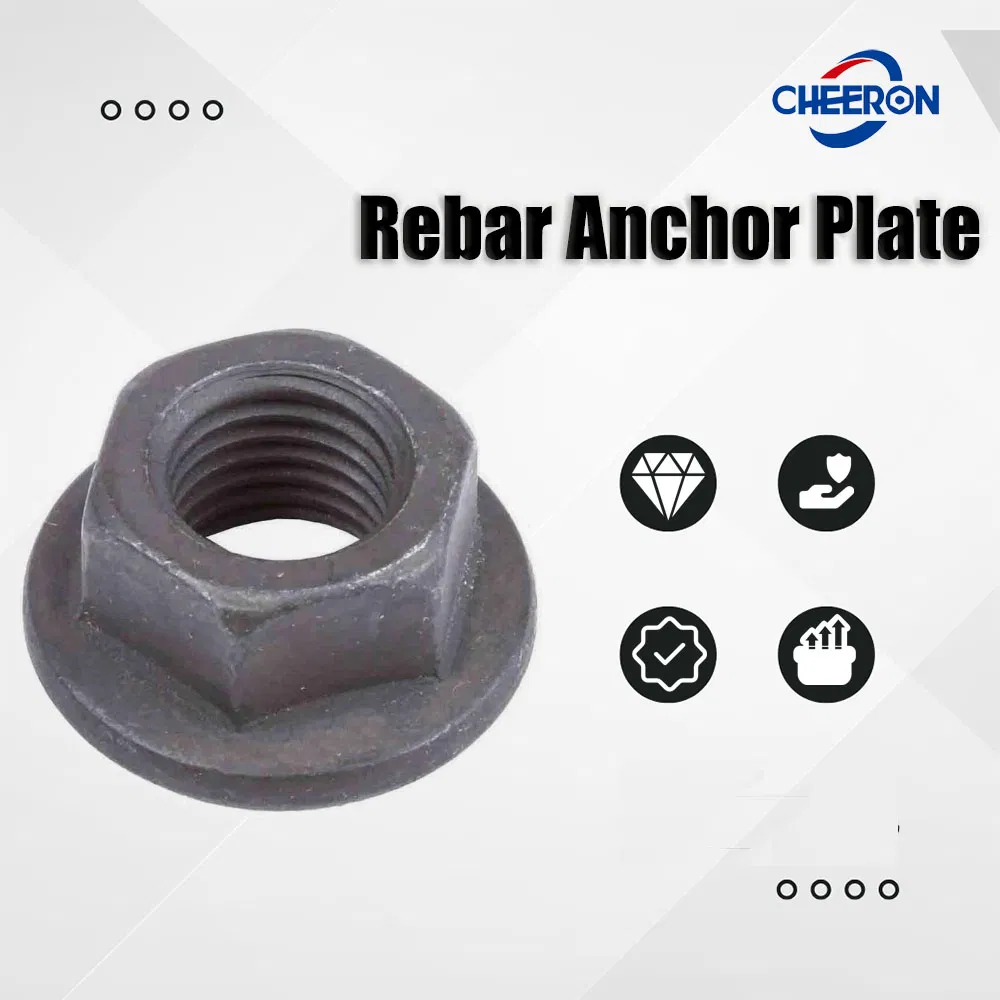 Easy-Install Mechanical Rebar Splice Anchor Plate for Construction Projects