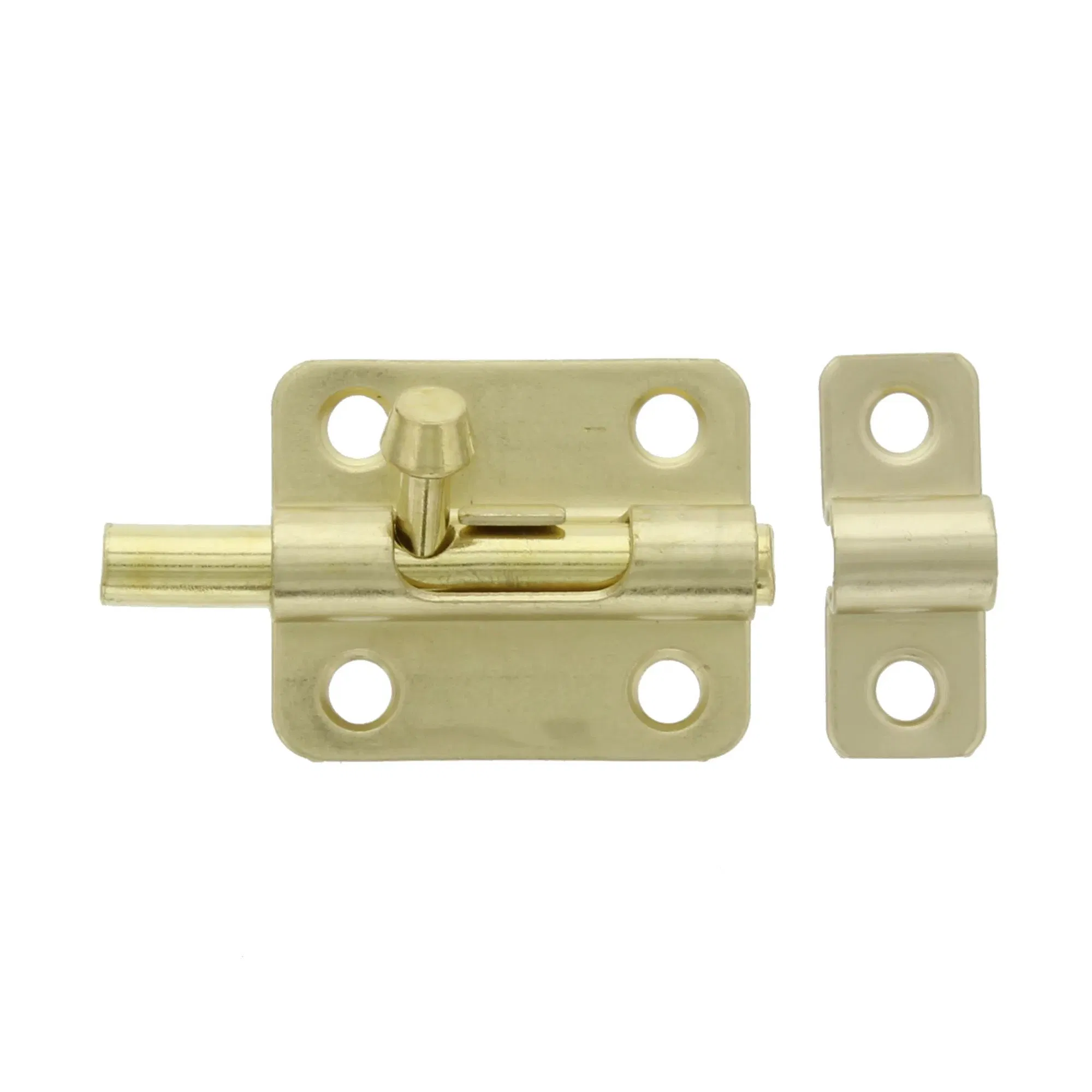 2-1/2 in. Barrel Bolt Brass Plated