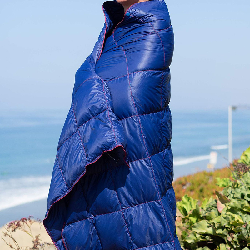 OEM / ODM Recycled Polyester Dacron Terylene Outdoor Camping Travel Down Blanket