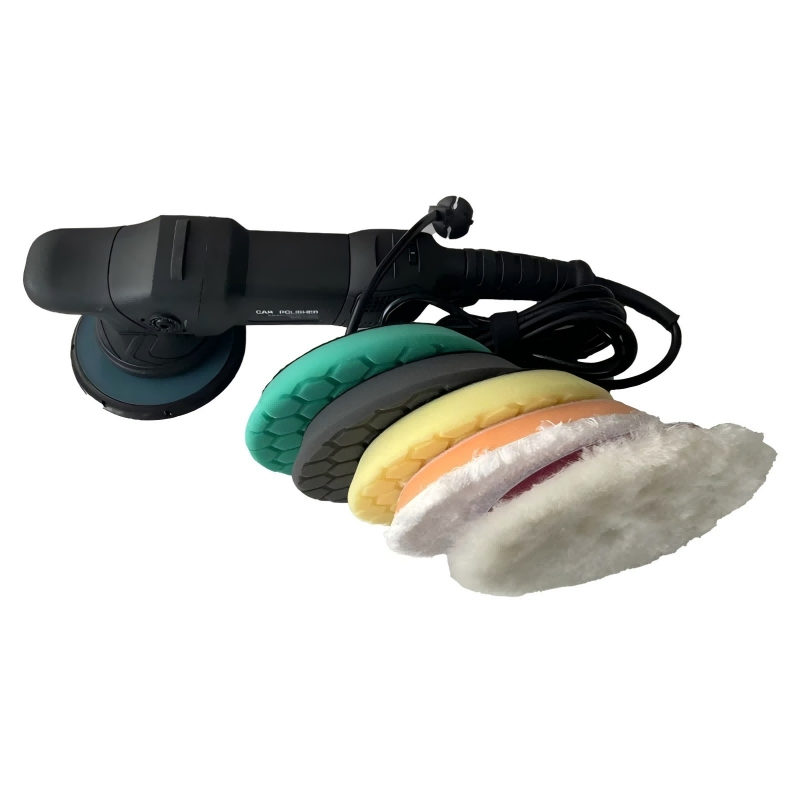 Buffiing King Da Polisher Set 21mm 6inch Dual Action Polisher with 5 Polishing Pads Car Polishing Machine