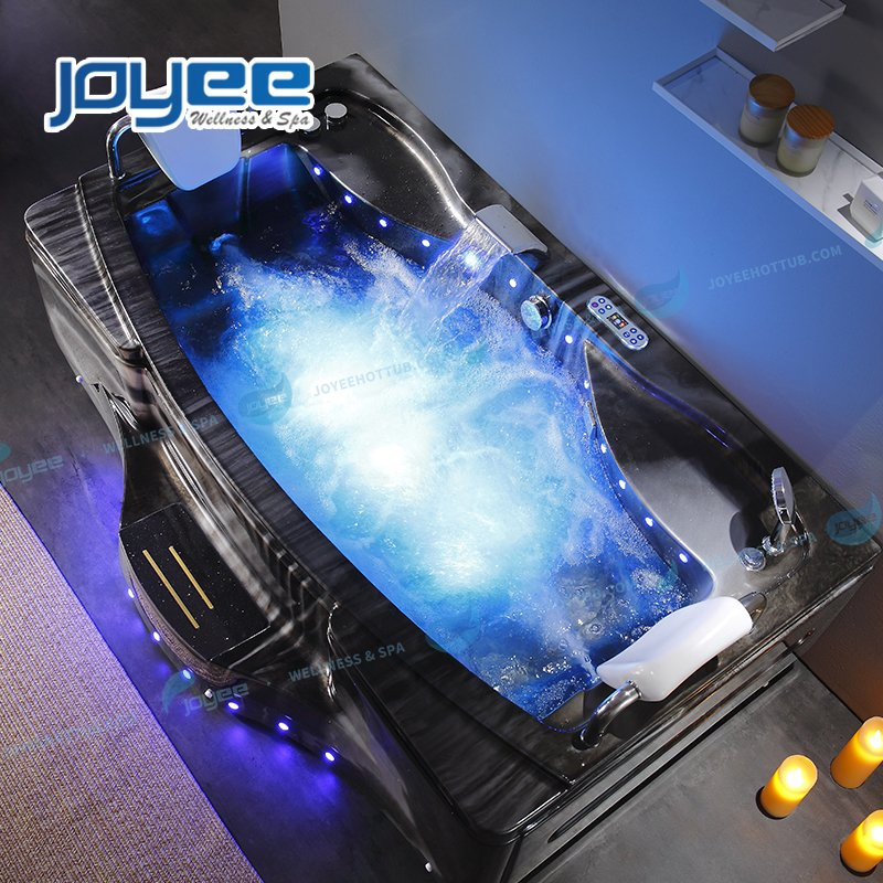 Угловая акриловая ванна с гидромассажем Joyee