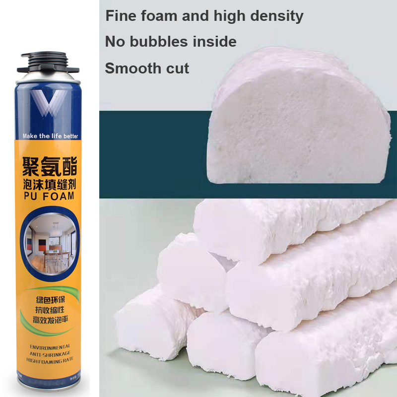 Fireproof PU Superior Polyurethane Spray Construction Tin Areosol Foam