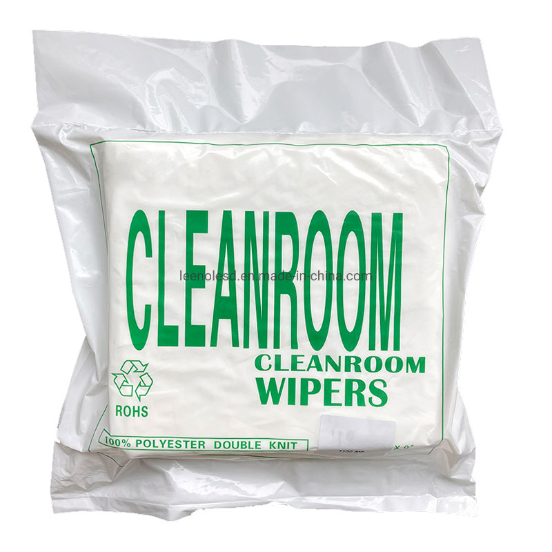 Wholesale Semiconductor Industry Dust Free Cleanroom Microfiber Wipe Cloth