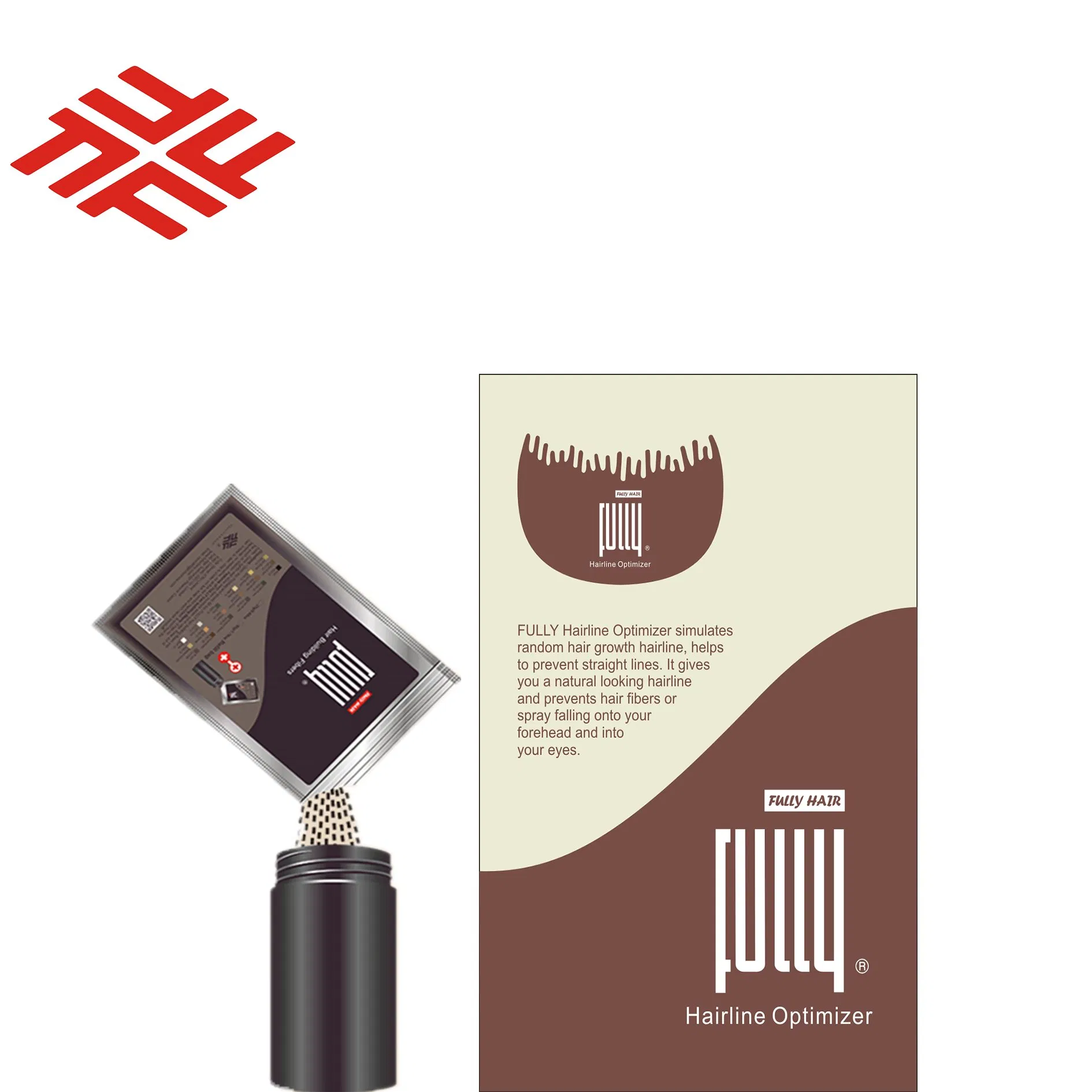 Fully Human Hair Black Brown Hair Building Fibers