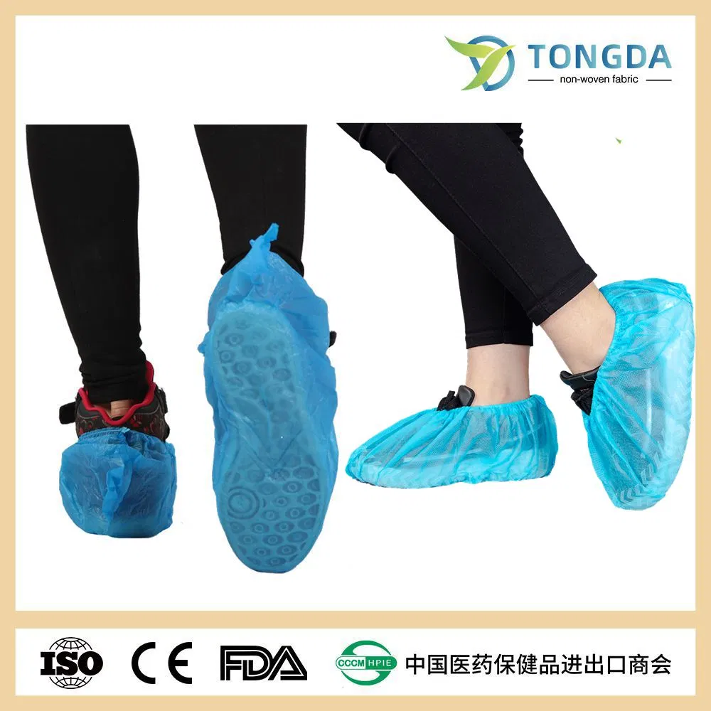Disposable Anti-Slip PP PE CPE Medical Use Shoe Cover Non-Woven Protector Shoes Cover