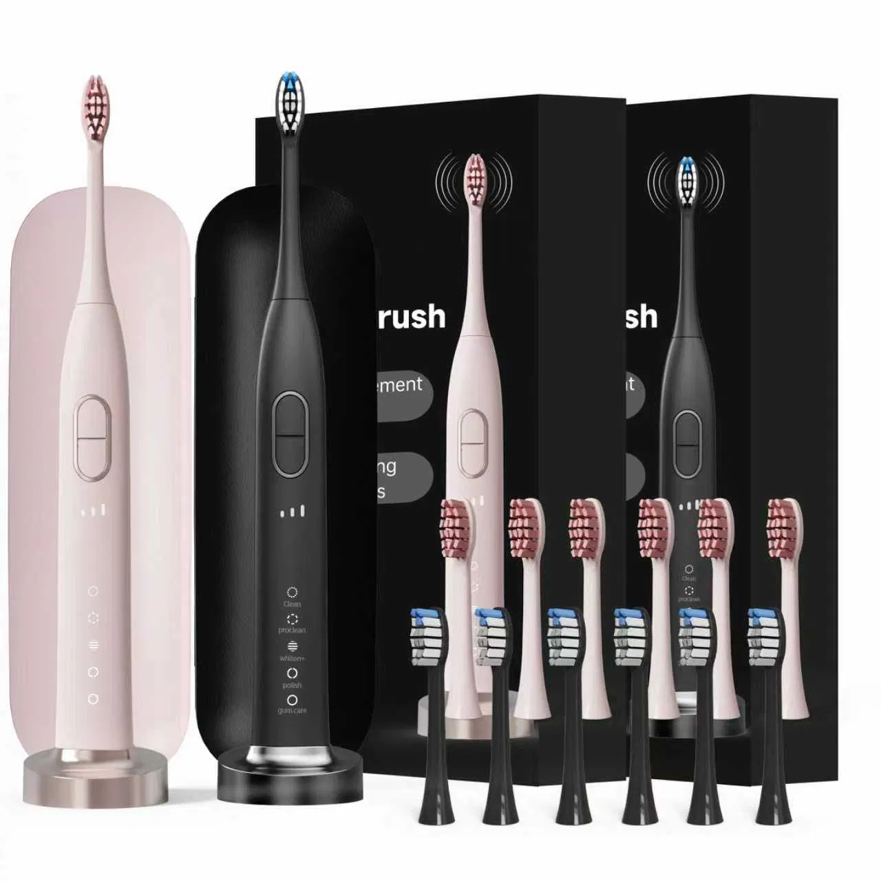 Electrical Toothbrush Smart Pressure Sensor Oscillating Toothbrush