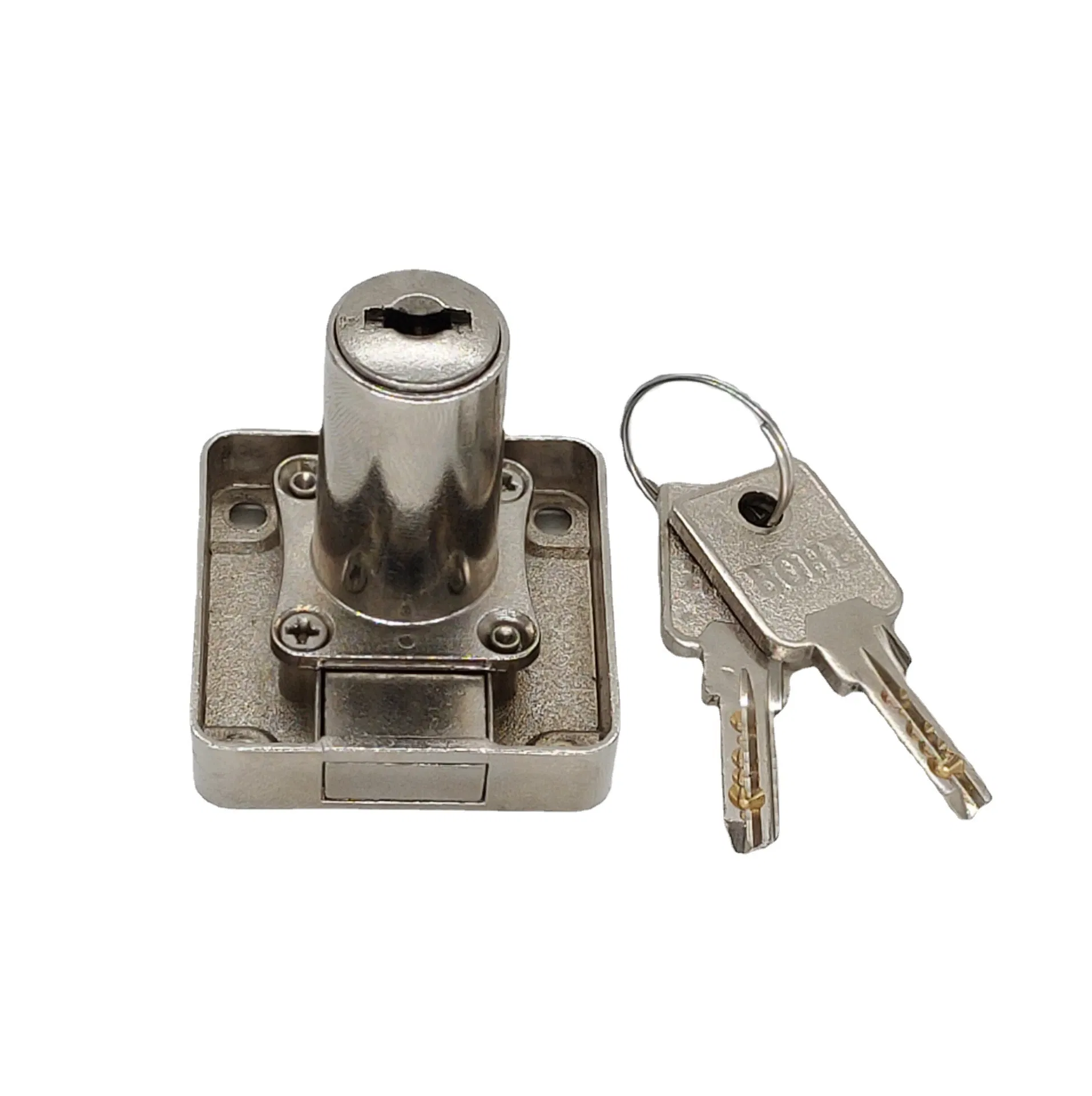 Furniture Hardware Accessories Stainless Drawer Lock Iron Side Desk Drawer Locks Drawer Cabinet Lock