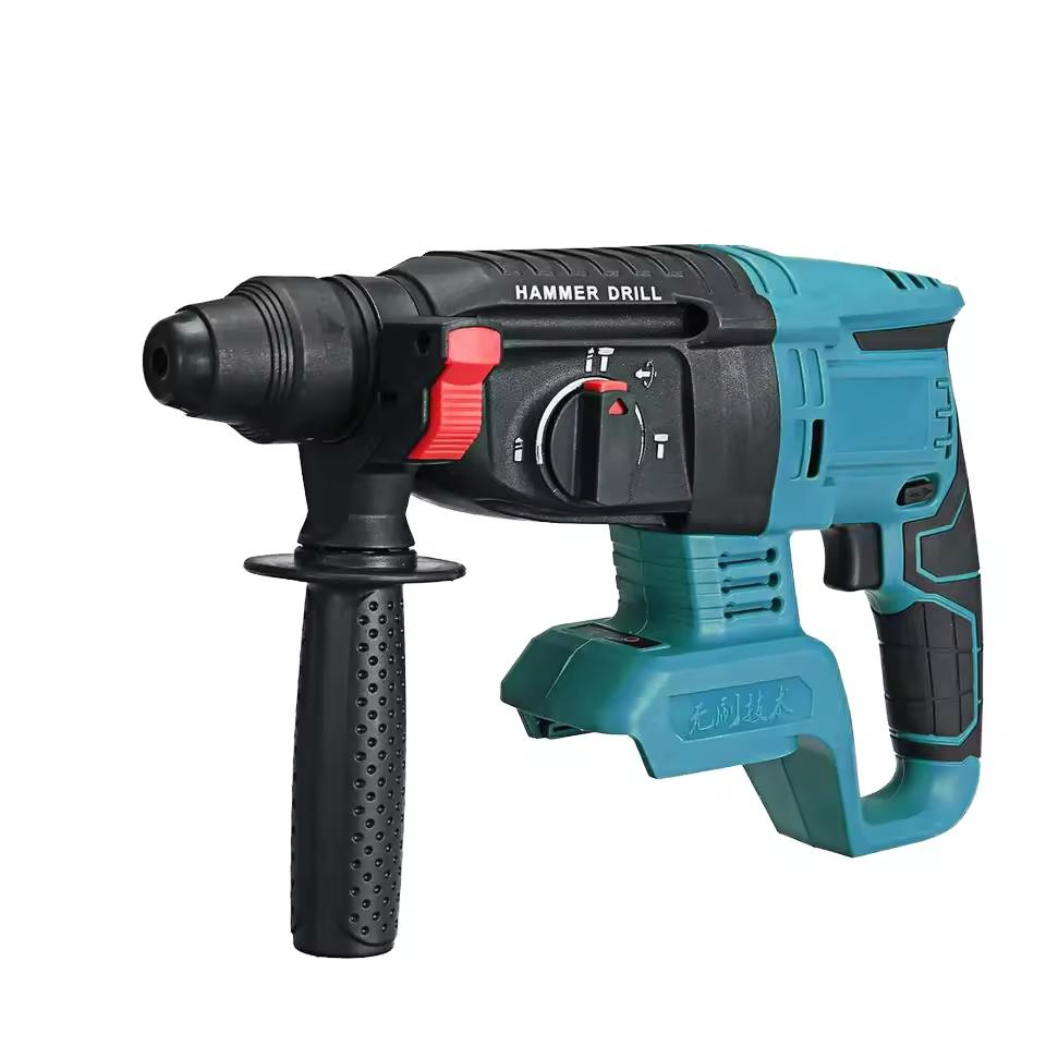 18V Cordless Rotary Drill Power Hammer Drills Body Only Brushless Hammer