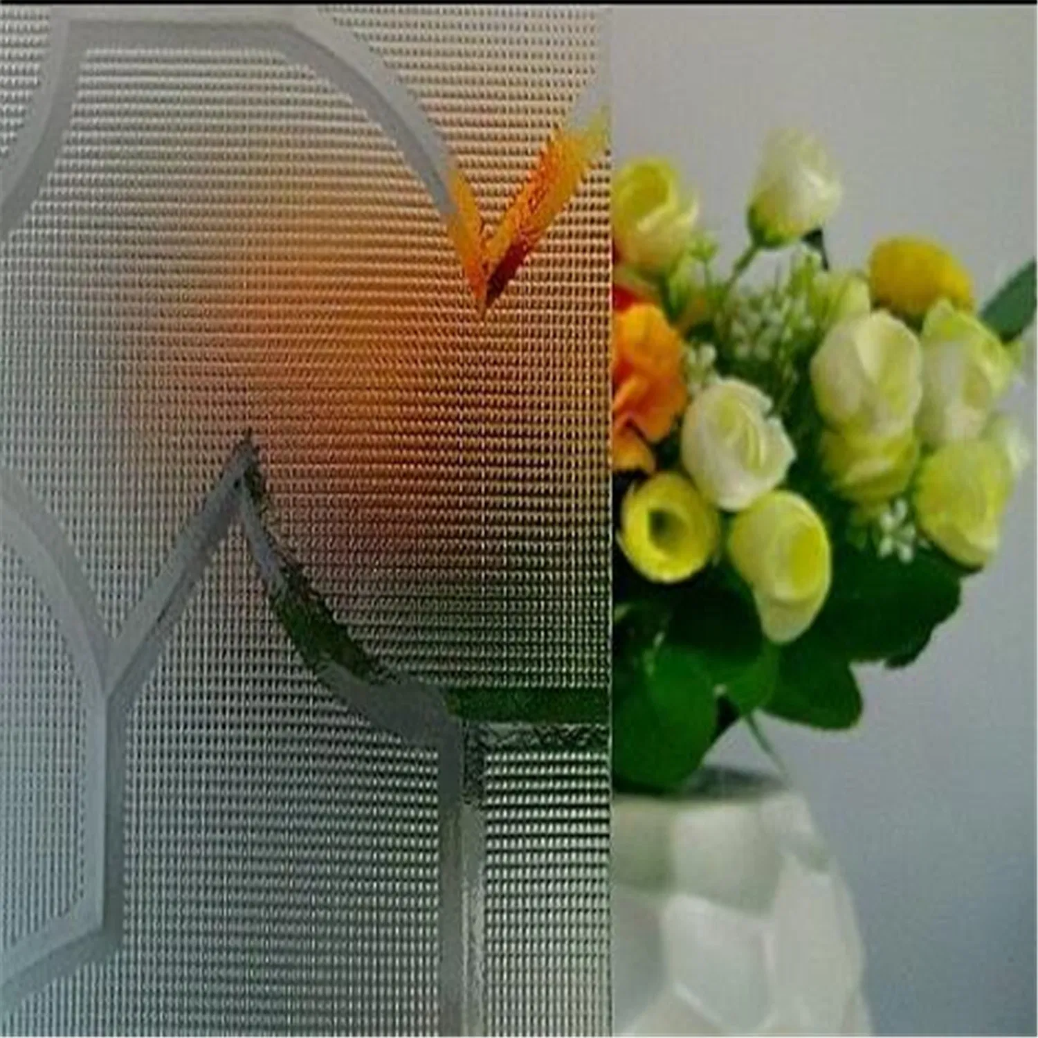 4mm -8mm 15mm Pattern Tempered Building Glass with CCC/SGS/Ce