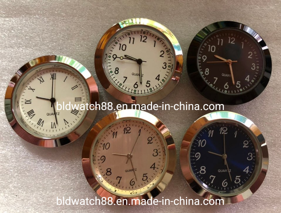 Custom 37mm Mini Clock Inserts with Japan Quartz Movement