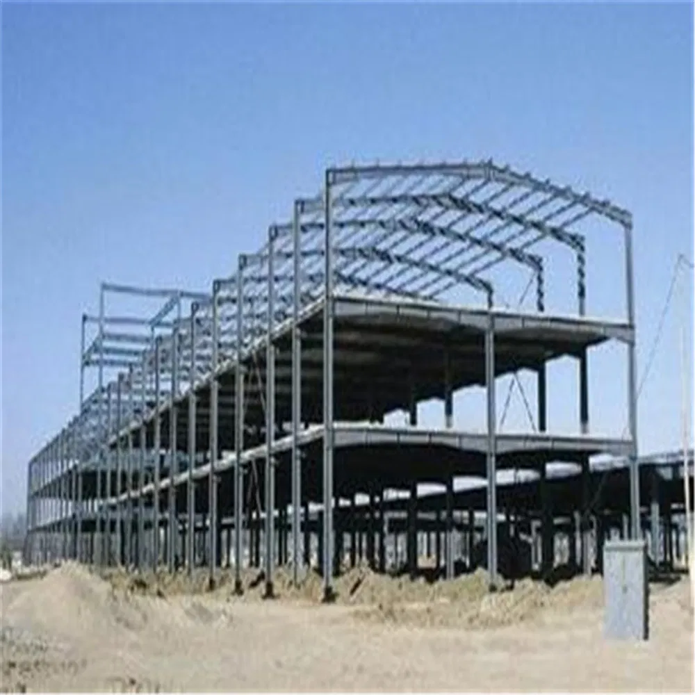Customized Prefabricated Steel Structural Frame Garage