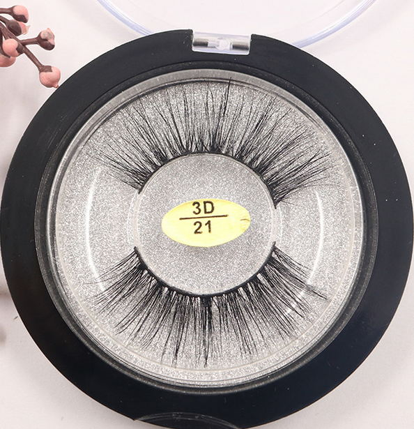 1 Box 3D Mink Eyelashes Extensions Long Natural Mink False Eyelashes Hand Made for Beauty