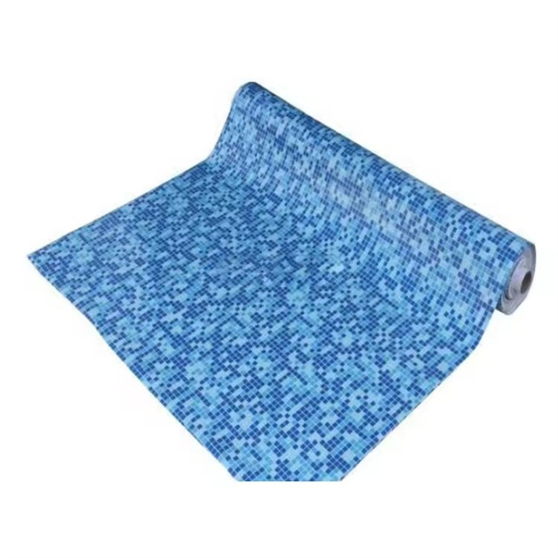 Light Blue 1.5mm PVC Pool Liner Chinese Design Anti-UV Swimming Pool