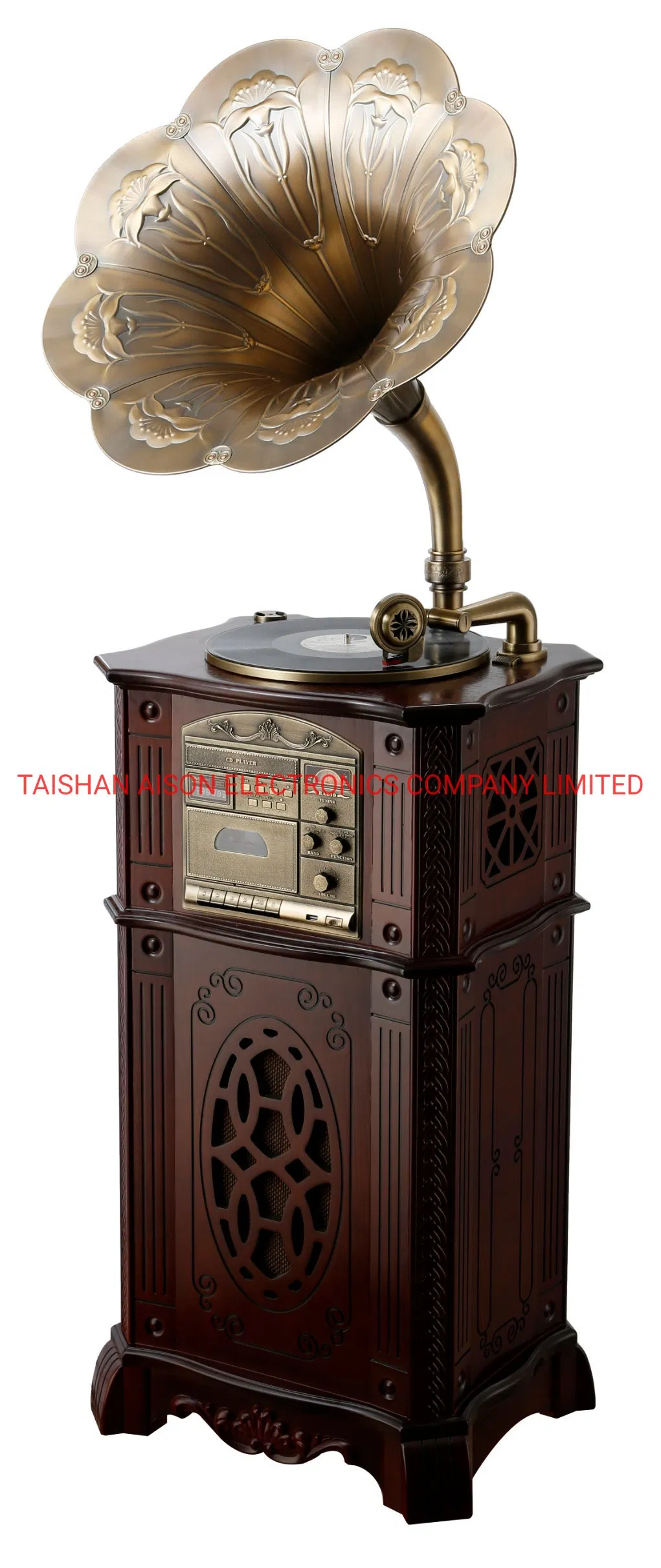 Ретро-граммофон Aison Luxury с Bluetooth и CD