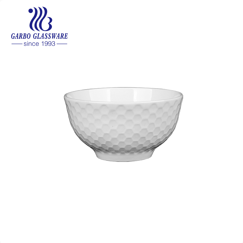 Premium Quality 4.5 Inch Stoneware Rice Bowl Collection for Rstaurants