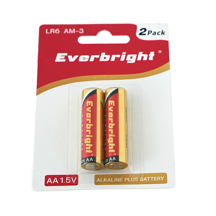 The Best Quality Lr6 Size AA No. 5 Am-3 Alkaline Battery