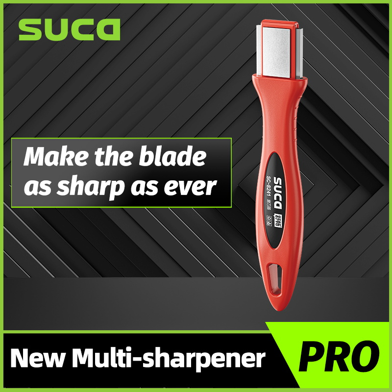 Suca Sc-8241 Multi Sharpener Popular Tool Blade Sharpener for Garden Tools Pruning Shears Abrasive, Sharpener