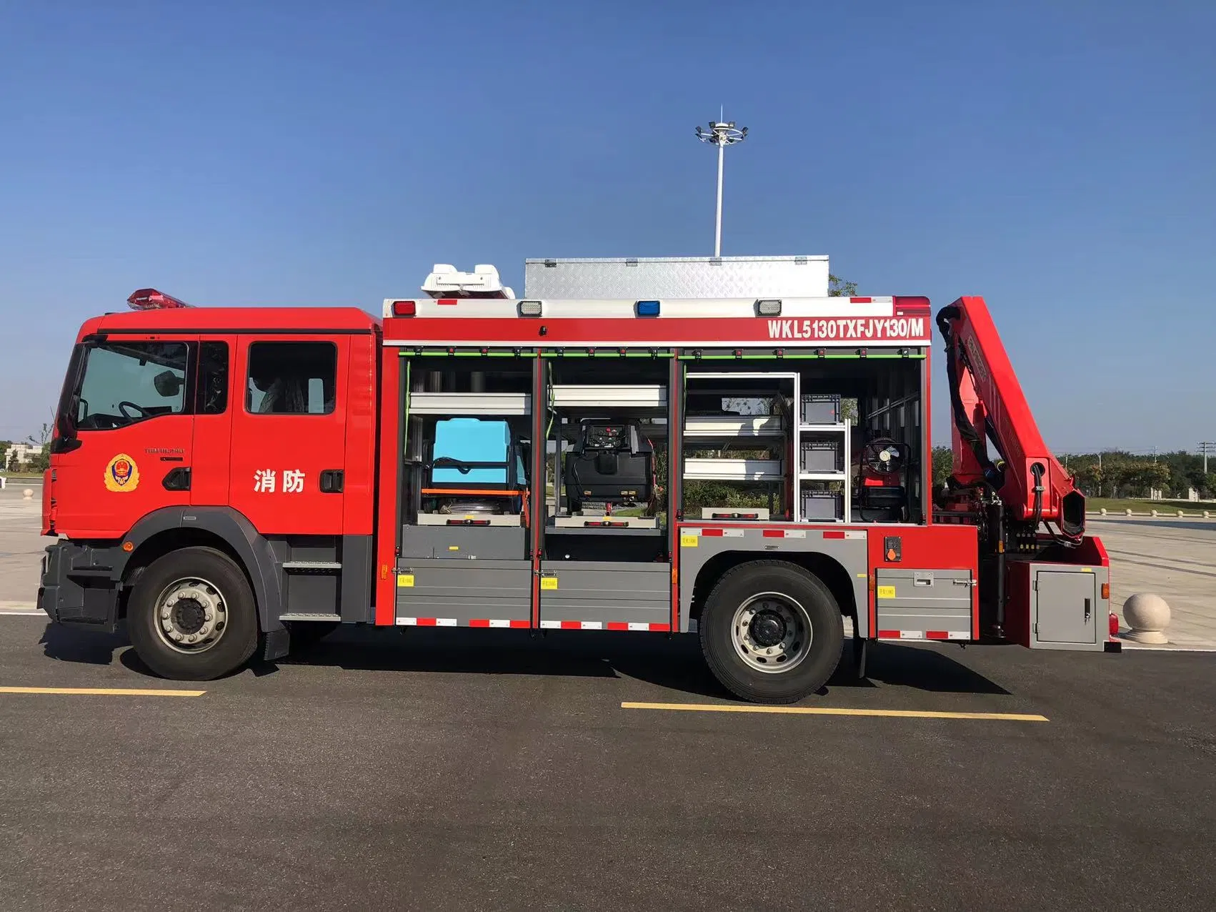 Aluminum Bline Aluminum Shutter for Fire Vertical Fire Truck