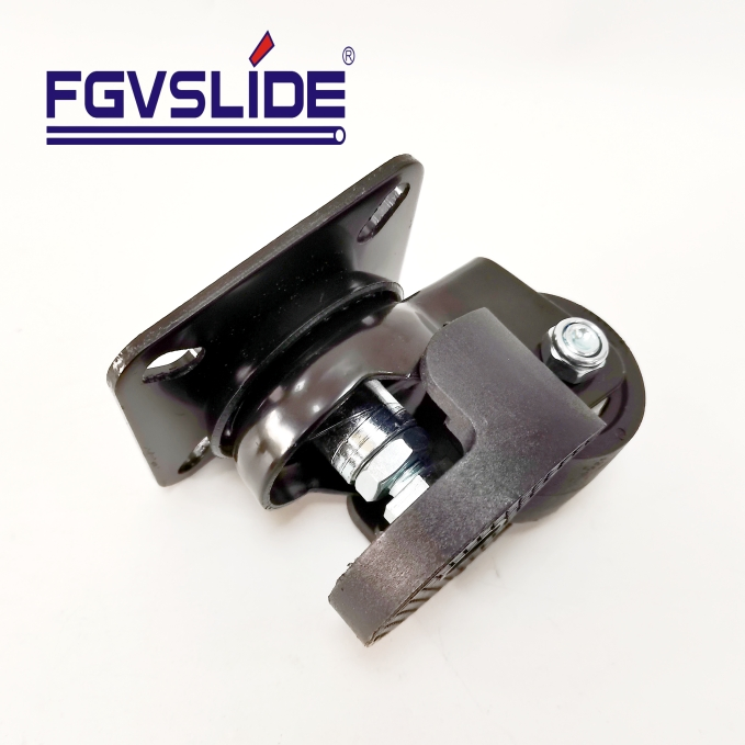 Heavy Duty Side Mount Caster Wheel with Adjustable Nylon Features