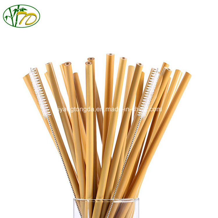 100% Natural Bamboo Made Hot Sale Reusable Straw Bambou
