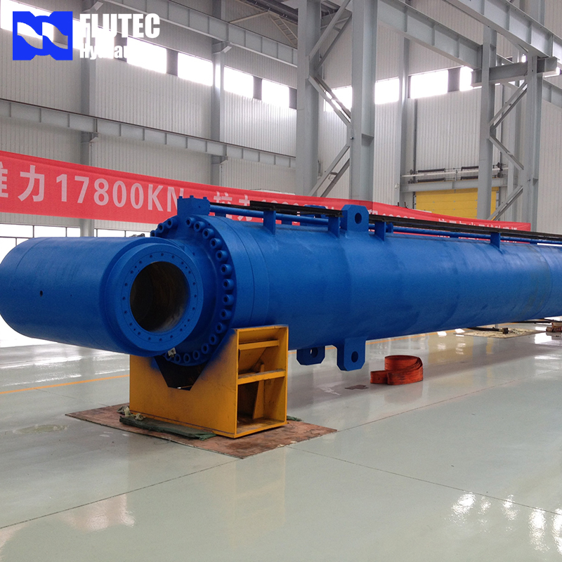 Гидравлический цилиндр для плавучей копровой установки