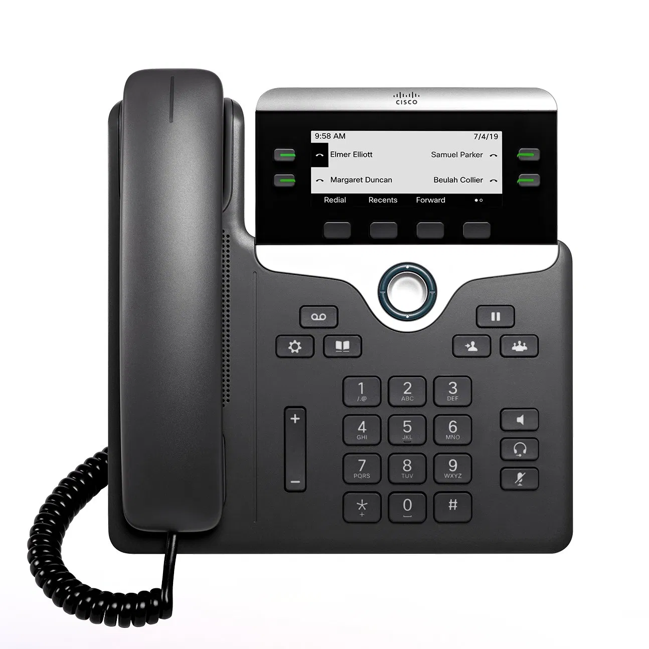Cisco IP Phone 7841 for Office PBX with Four Lines