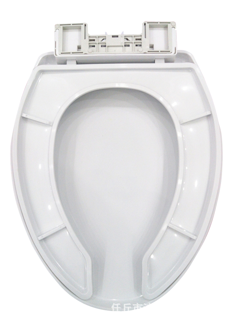 Elongated Toilet Seat with Open Style