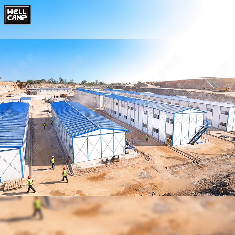 Prefab K House Ideal for Offices, Dorms, and Site Facilities